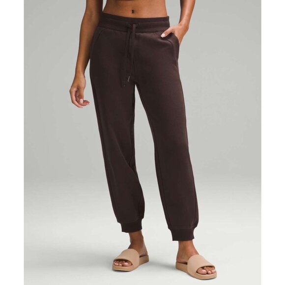 lululemon athletica Pants - Lululemon Scuba High-Rise Relaxed Jogger Sweatpants 6 Full Length Espresso Brown